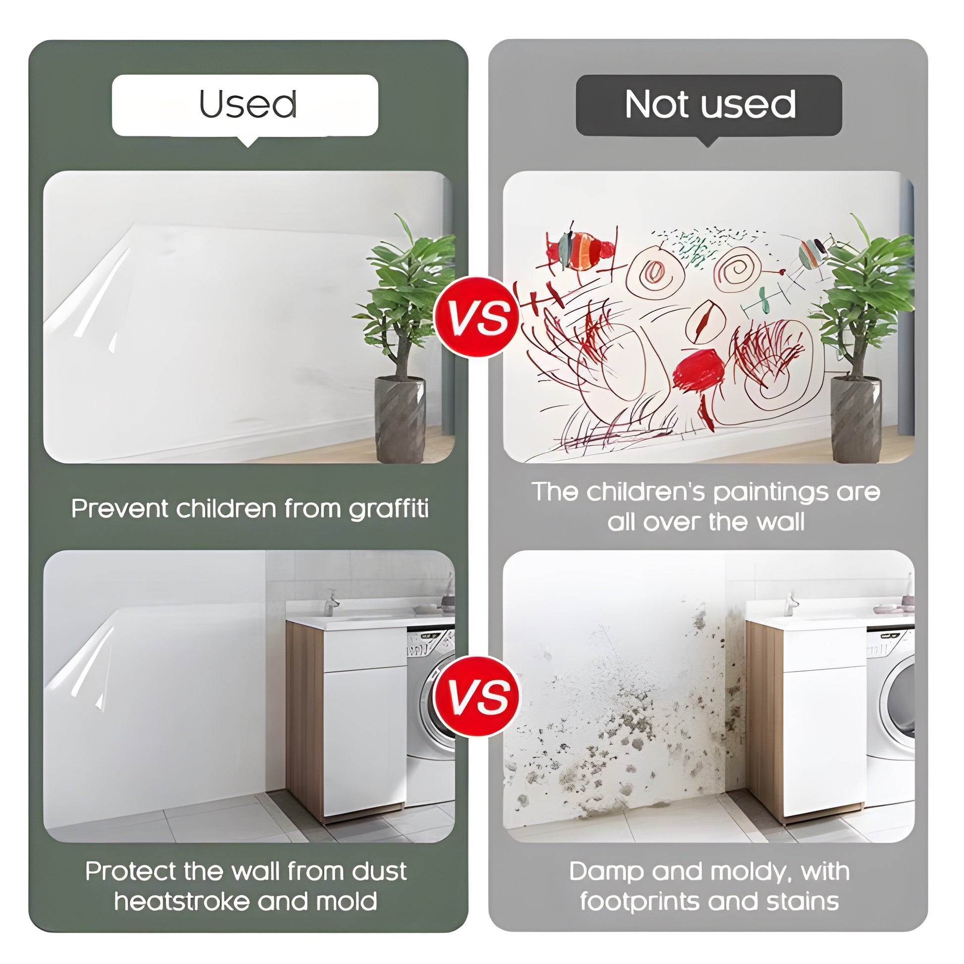 Clear Wall Protector Film (Buy 1 Get 1 Free)