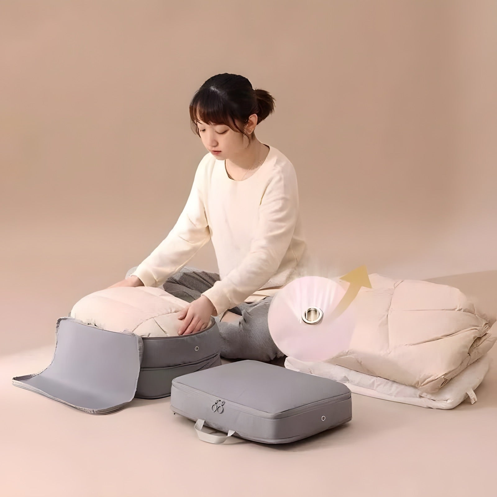 Travel Compression Clothes Bag