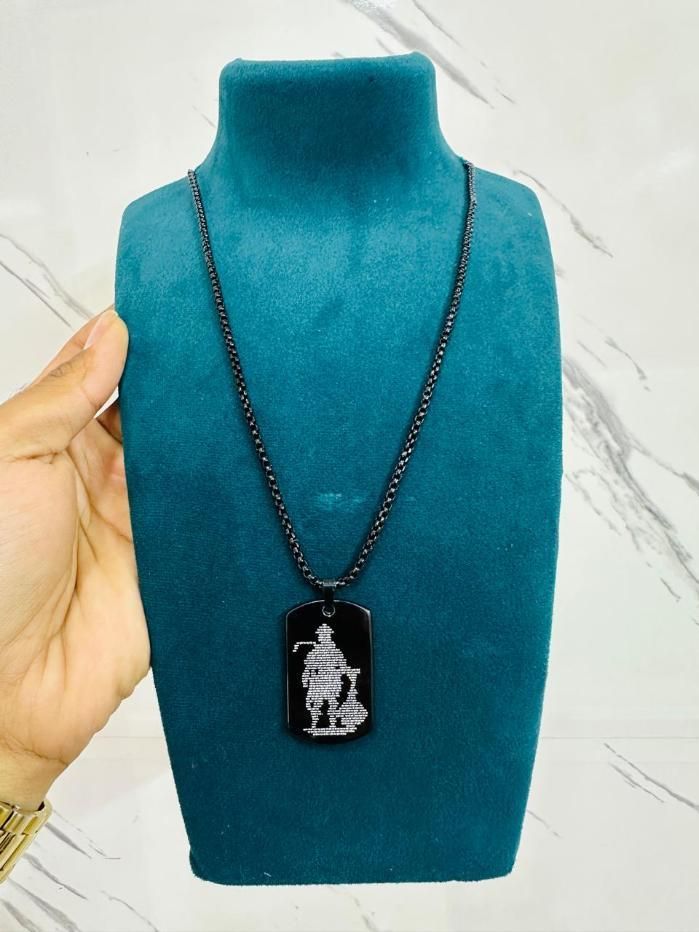 Hanuman Chalisa Pendant + Chain