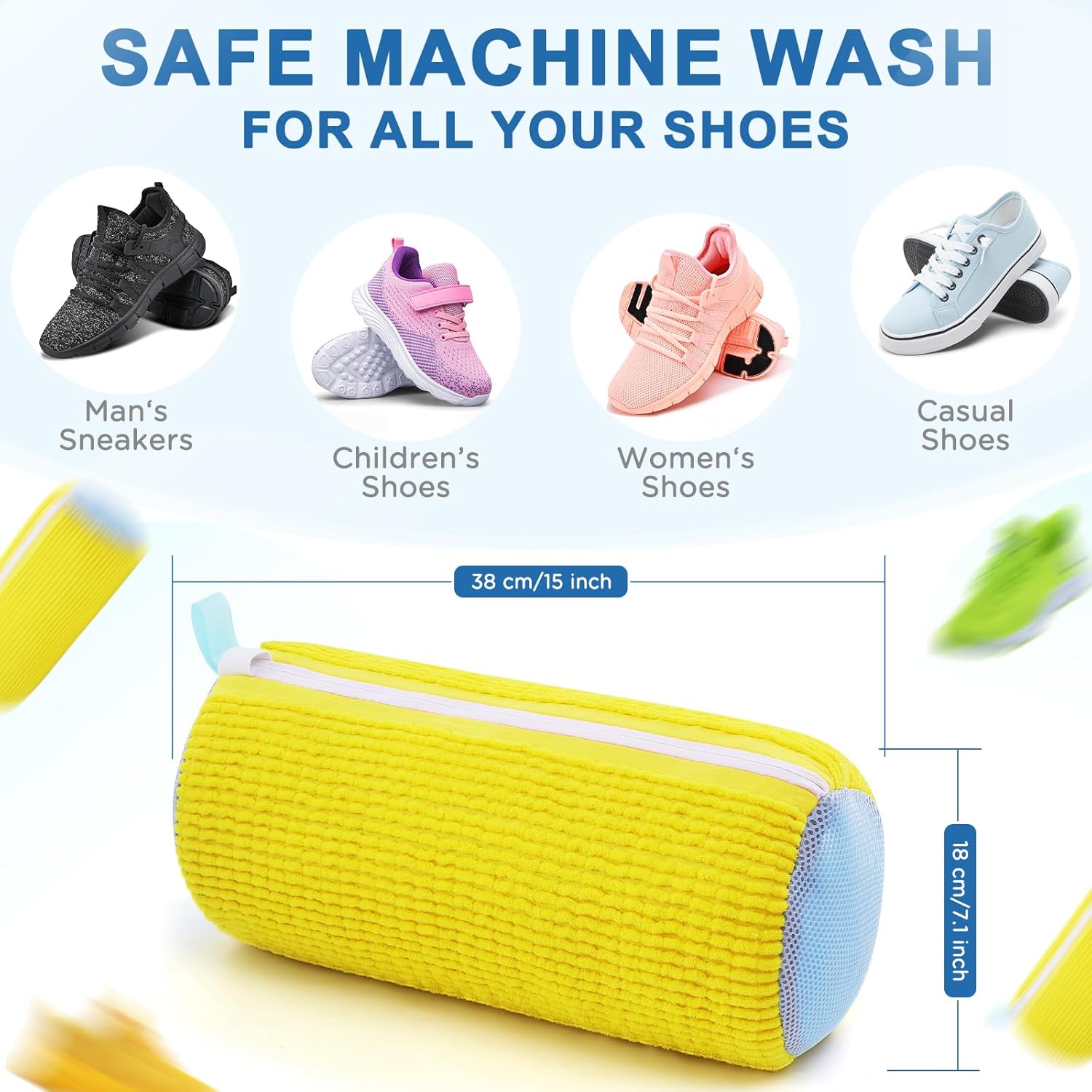 Shoe Wash Machine Bag (Protective Mesh)