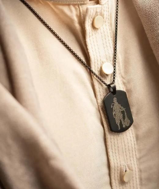 Hanuman Chalisa Pendant + Chain