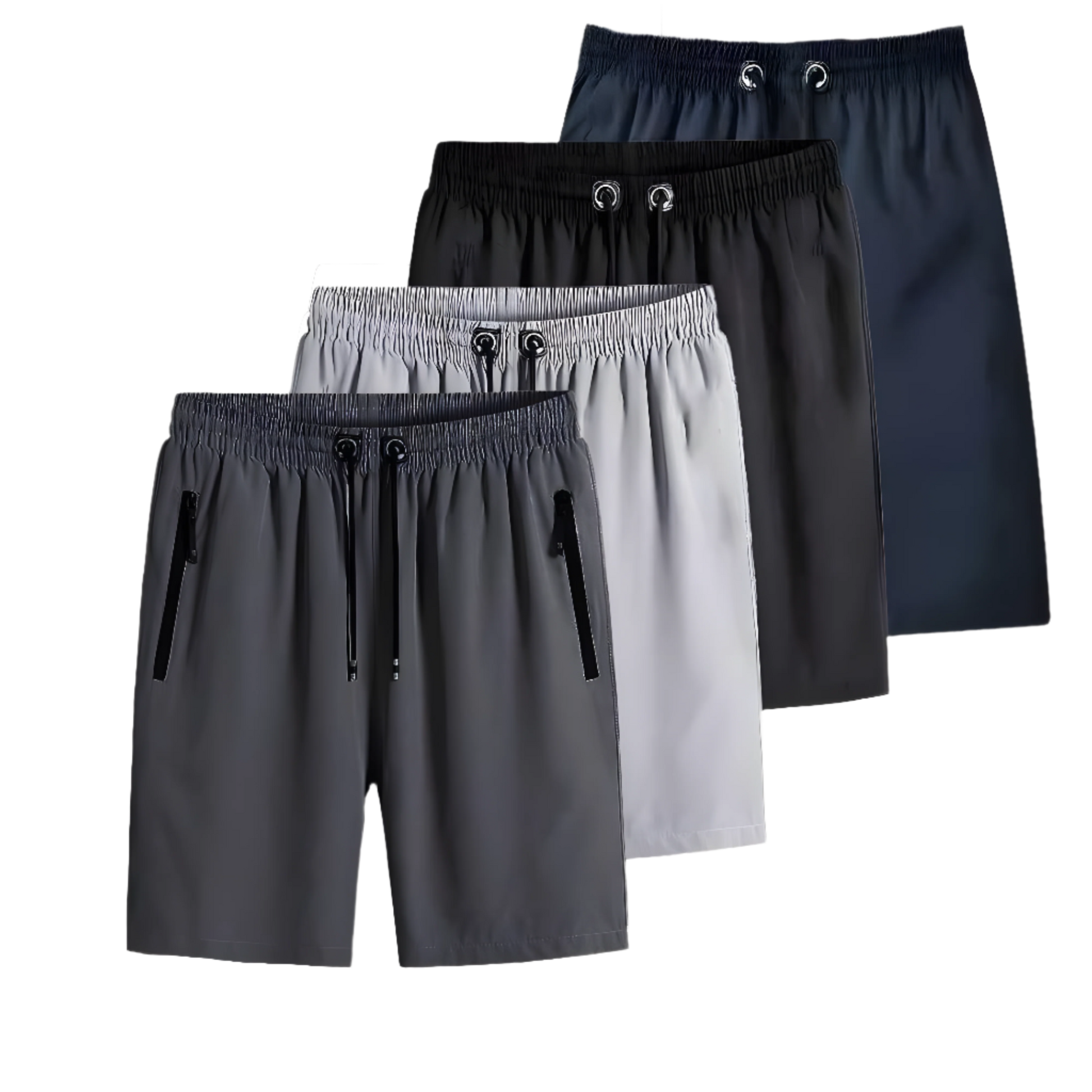 Stretch Cotton Shorts Combo (4 Pack)