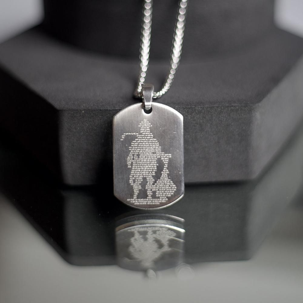 Hanuman Chalisa Pendant + Chain