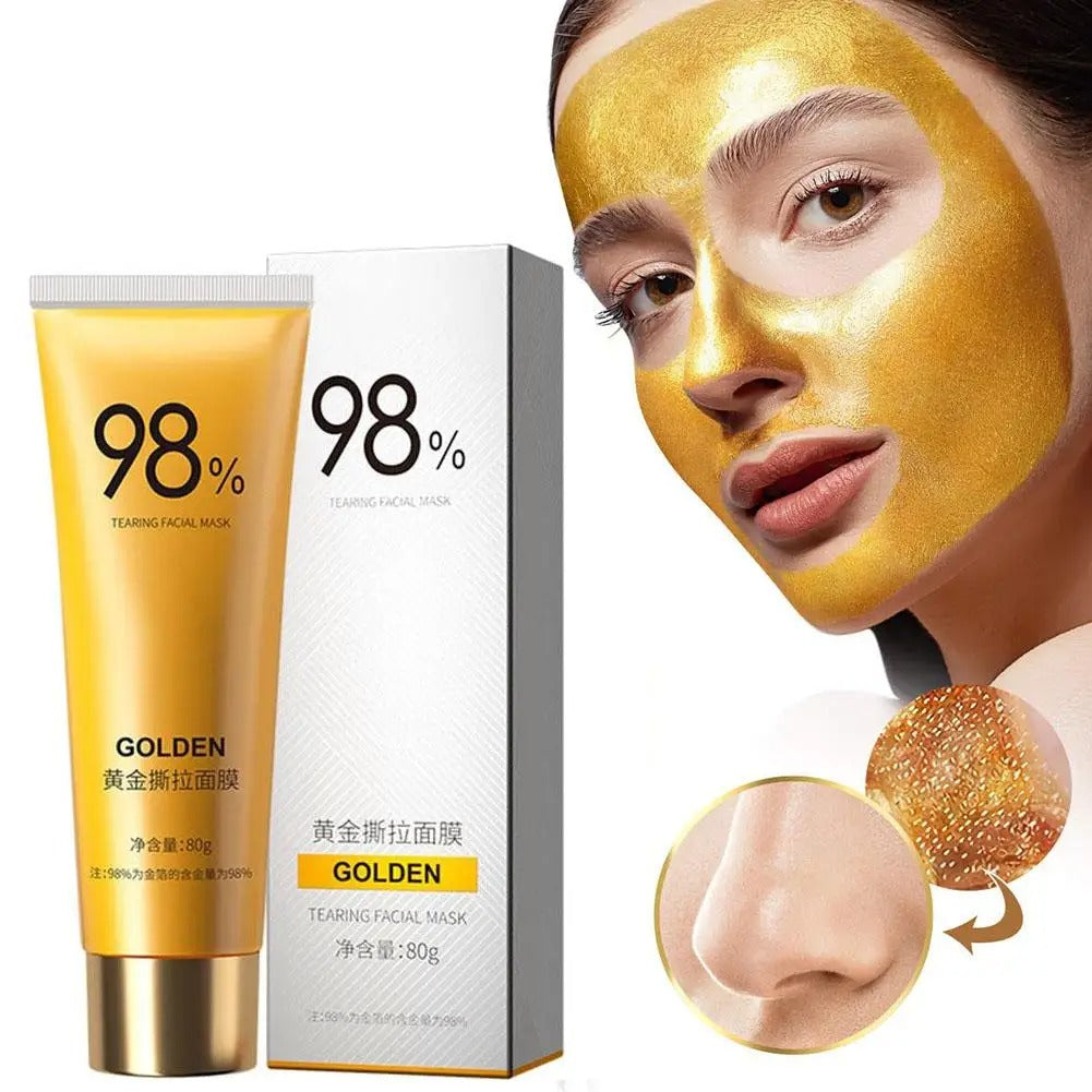 24K Gold Peel‑Off Face Mask
