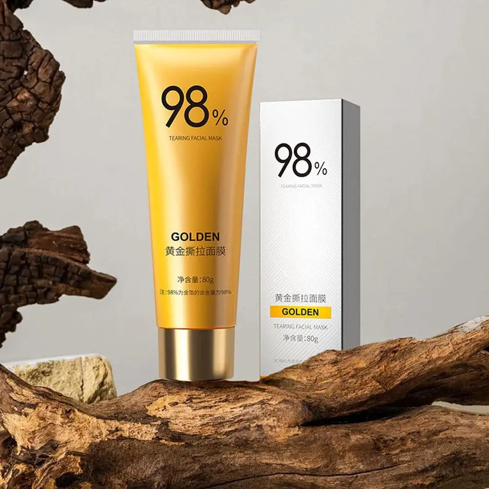 24K Gold Peel‑Off Face Mask